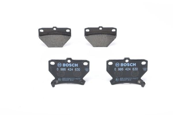 Toyota Corolla Verso Yaris Arka Balata BOSCH