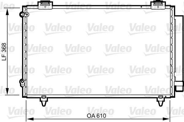 Toyota Corolla Verso Kondenser VALEO