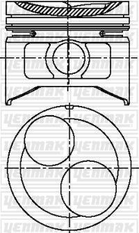 Opel Corsa Kadett 1.2 Motor Piston Segman 0.50 YENMAK