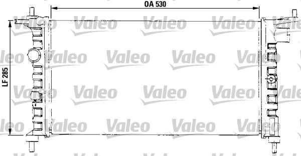 Opel Corsa B Tigra Combo Radyatör VALEO