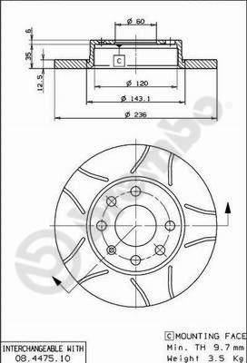 Opel Corsa B Astra F Vectra A Ascona C Combo B 94-01 Ön Fren Aynası Çizik... BREMBO