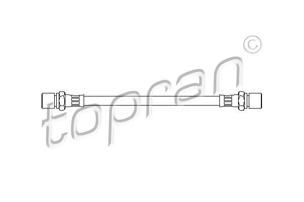 Opel Corsa B Vectra B Arka Fren Hortumu TOPRAN