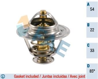 Termostat 85C FAE