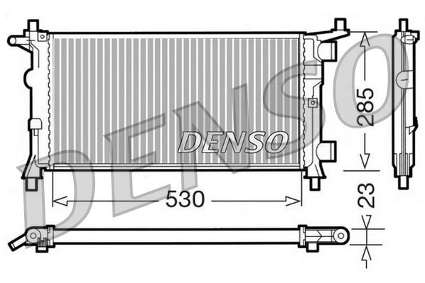 Opel Corsa B Radyatör Klimasız DENSO