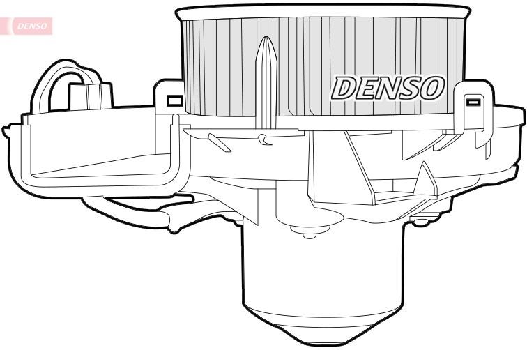 Opel Corsa C / Combo C / Tigra Kalorifer Motoru [Klimasız] DENSO