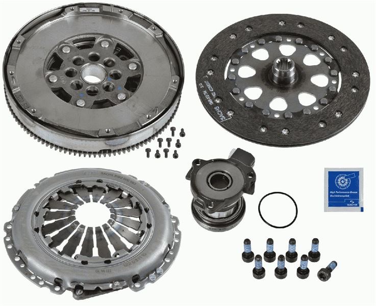 Opel Corsa C Corsa D Combo C Agila Meriva A 1.3 CDTI Debriyaj Pro Kit Volant... SACHS