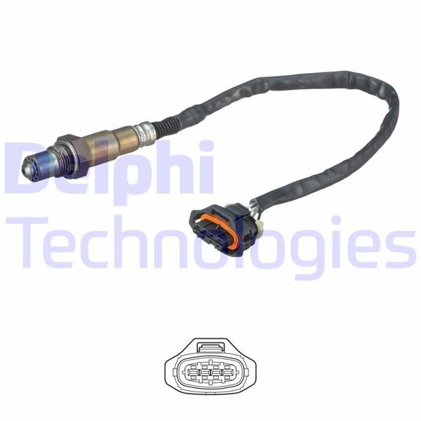 Opel Corsa C Oksijen Sensörü Konum 1 DELPHI