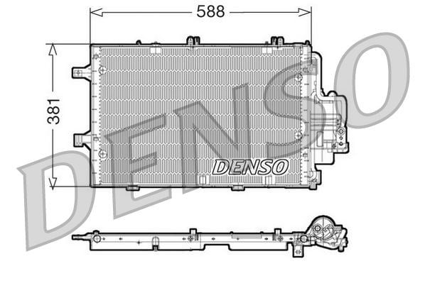 Opel Corsa C Combo C Tigra B Klima Radyatörü Kondenseri DENSO