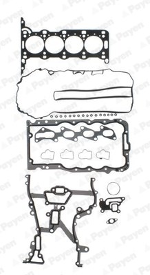 Opel Corsa C-D Astra G-H Meriva Zafira Vectra Üst Takım Conta 1.2-1.4 16V... PAYEN