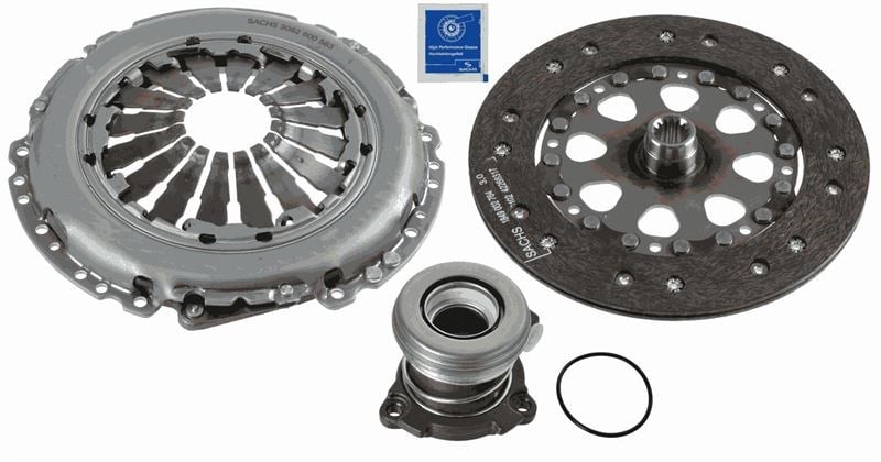 Opel Corsa C Debriyaj Seti Baskı Disk Hidrolik Rulman SACHS