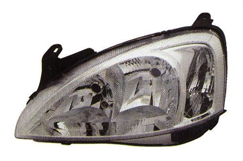 Opel Corsa C Ön Far Elektrikli Sol TYC