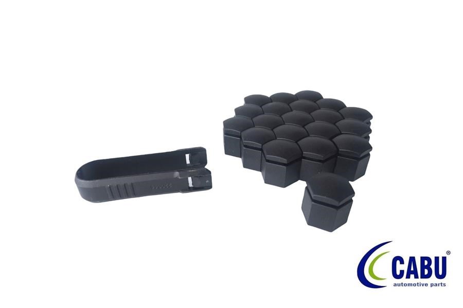 Opel Corsa C Bijon Kapağı Siyah 17x23mm (20 Adet) CABU