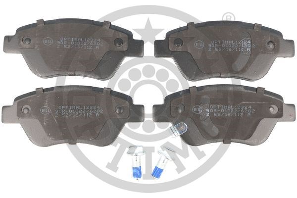 Opel Corsa D Adam Fiat Doblo Panda Ön Fren Balatası [Küçük Tip] OPTIMAL
