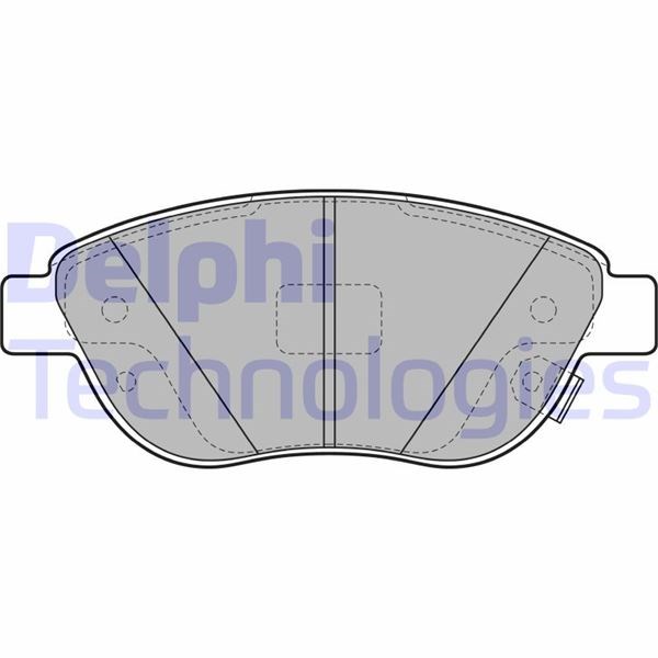 Opel Corsa D Ön Fren Balatası Büyük Tip DELPHI