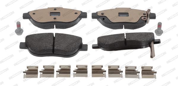 Opel Corsa D Fiat 500L Ön Balata Büyük Tip FERODO