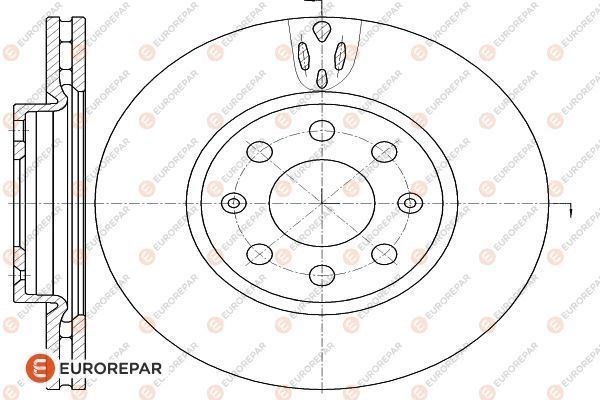 Opel Corsa D Ön Fren Diski EUROREPAR