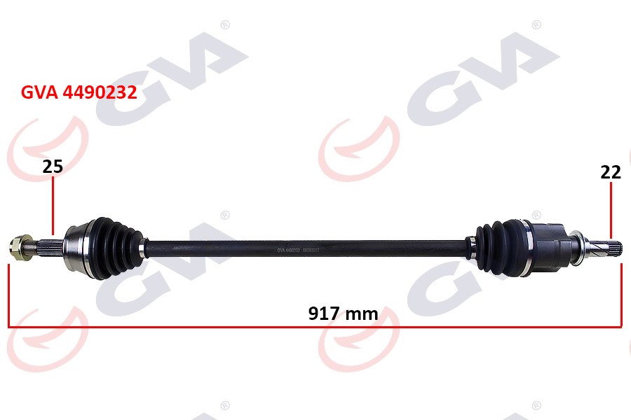 Opel Corsa D Komple Aks Sağ GVA