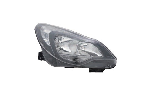 Opel Corsa D Far Sağ Siyah TYC