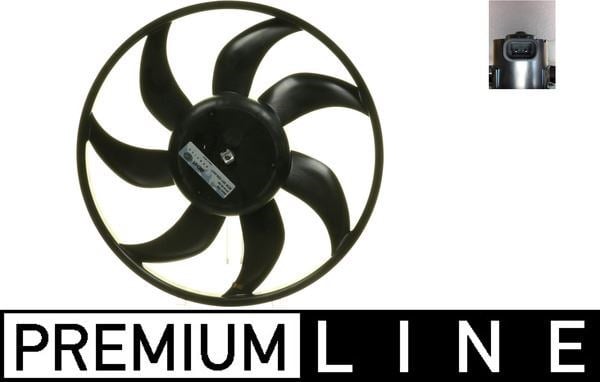 Opel Corsa D Grande Punto Fan Motoru 1.0-1.2-1.4 XE-XEP 130W-390mm Klimasız MAHLE