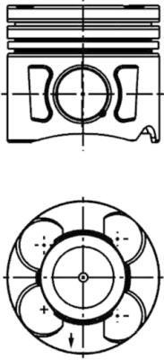 Opel Corsa E Fiat Egea Doblo Fiorino 1.3 MTJ Piston Segman 0.40 70mm KOLBEN