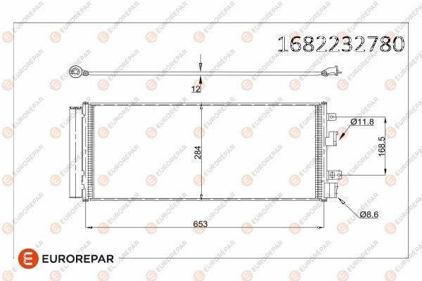 Opel Corsa E Klima Radyatörü Kondansatörü EUROREPAR