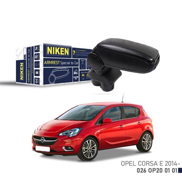 Opel Corsa E Araca Özel Kol Dayama Siyah NIKEN