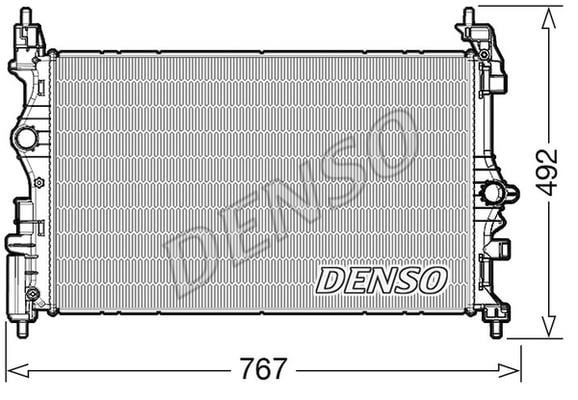 Opel Corsa E Motor Su Radyatörü DENSO
