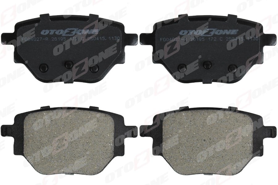 Opel Corsa F Citroen C4 Peugeot 2008 208 Arka Fren Balatası OTOZONE
