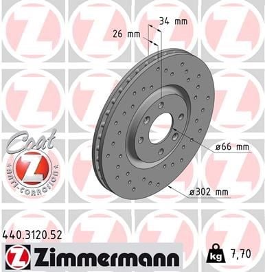 Ön Fren Aynası Corsa F Mokka 208 2008 308 3008 5008 C4 DS5 DS3 ZIMMERMANN
