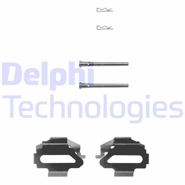 Ford Cougar Arka Fren Balata Montaj Takımı DELPHI