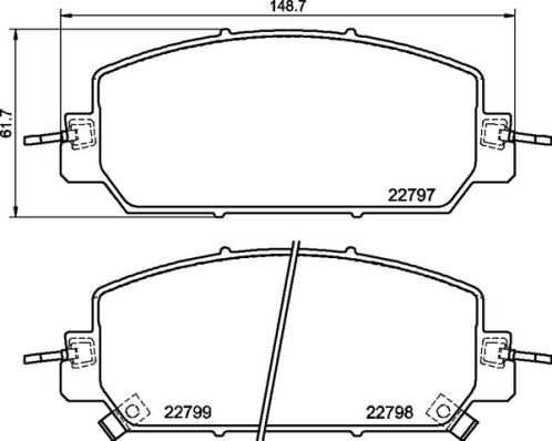 Honda CR-V Ön Fren Balatası 1.5L L15B RW Kasa BREMBO
