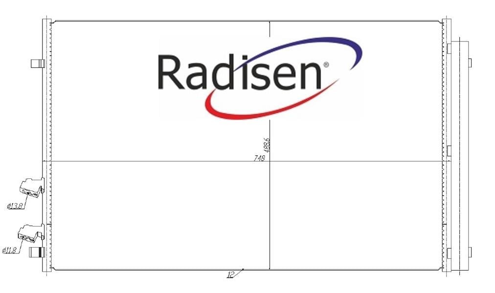 Volkswagen Crafter Klima Radyatörü 2.0 TDI RADISEN