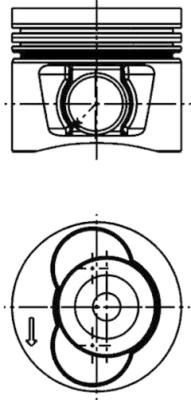 Volkswagen Crafter Motor Piston Segman Standart KOLBEN