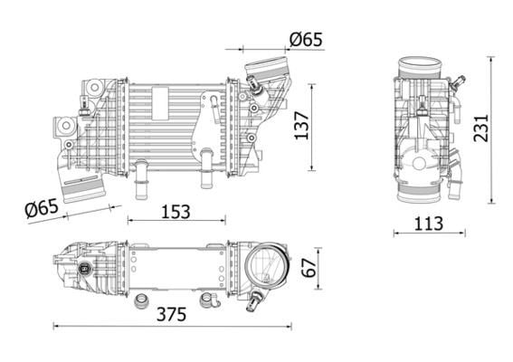 Volkswagen Crafter İntercooler 2.0 TDI MAHLE