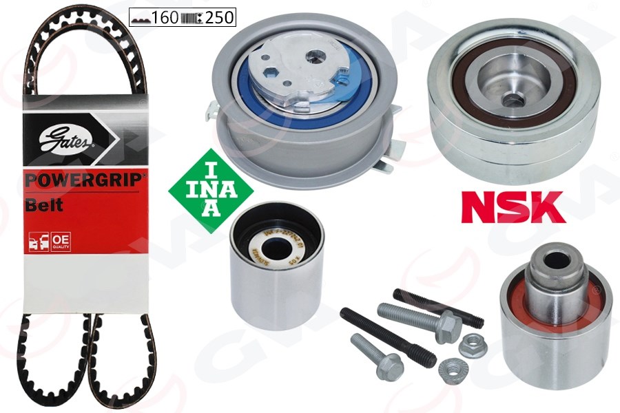 Volkswagen Crafter T6 Audi A3 Jetta Caddy Polo Passat Triger Seti GVA