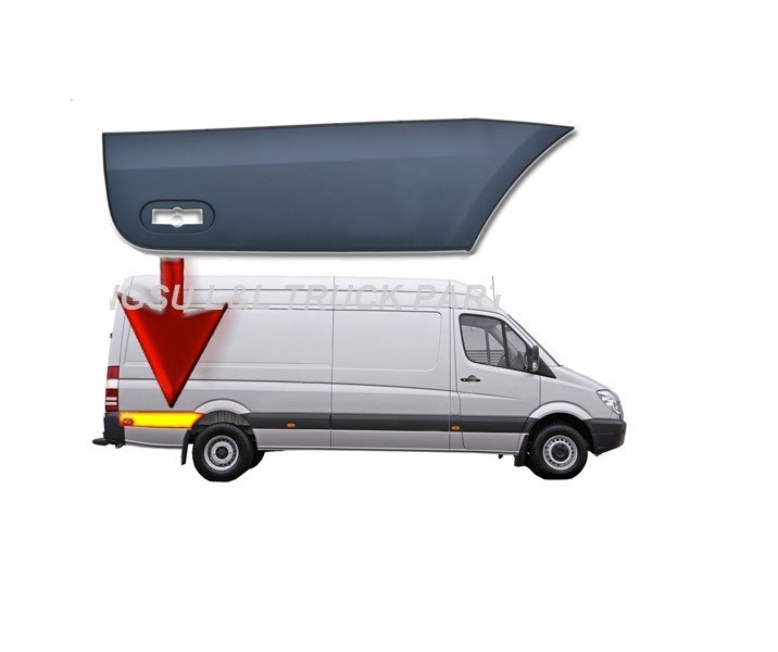 Volkswagen Crafter Sprinter Sağ Arka Çamurluk Kaplaması DOGAN-