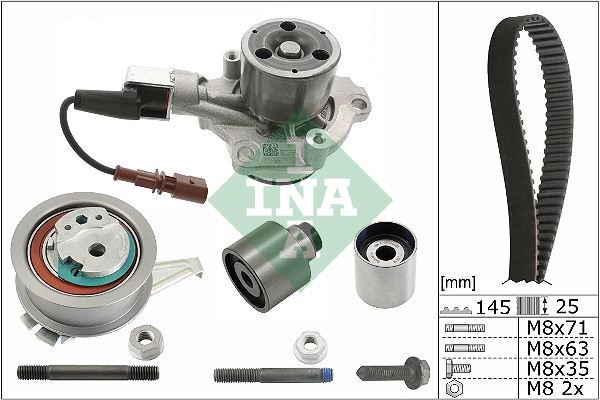 Crafter T6 2.0 TDI Triger Seti Devirdaimli Sensörlü INA