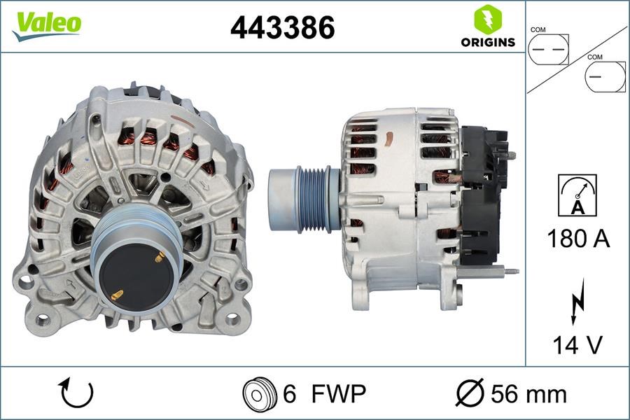 Volkswagen Crafter Alternatör VALEO