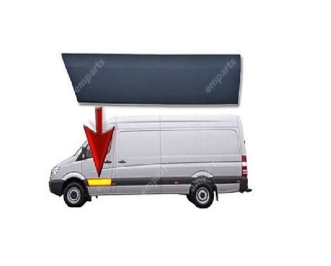 Volkswagen Crafter Sprinter Sol Ön Kapı Kaplaması DOGAN-