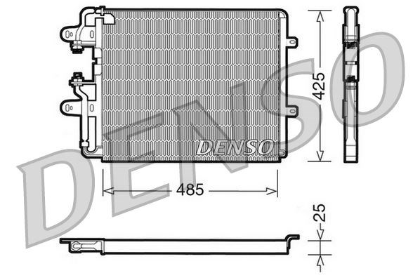 Fiat Croma Klima Radyatörü DENSO