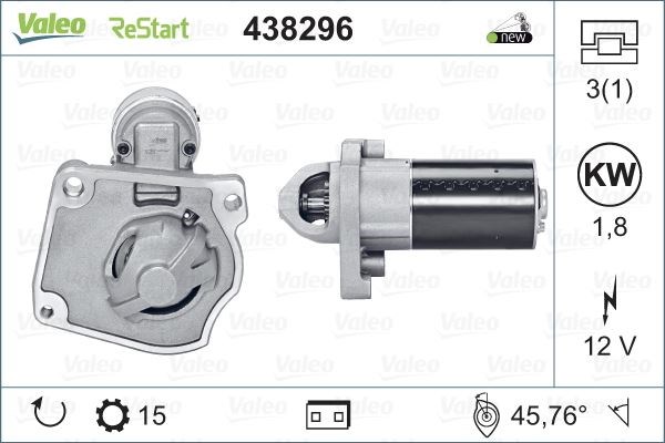 Crossland Grandland P208 P308 P508 P2008 P3008 P5008 C3 C4 C5 DS3 DS4 DS7... VALEO