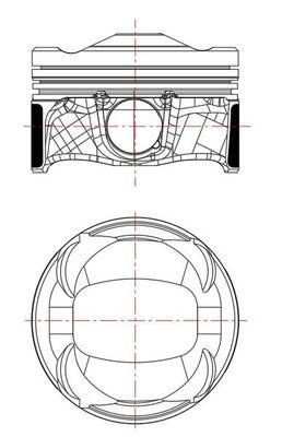 Opel Crossland Motor Segmanı STD MAHLE