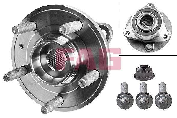 Ön Teker Poryası Rulmanlı FAG