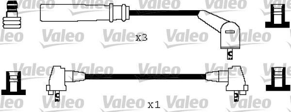 Daihatsu Cuore Ateşleme Kablo Takımı 12V [98-00] VALEO