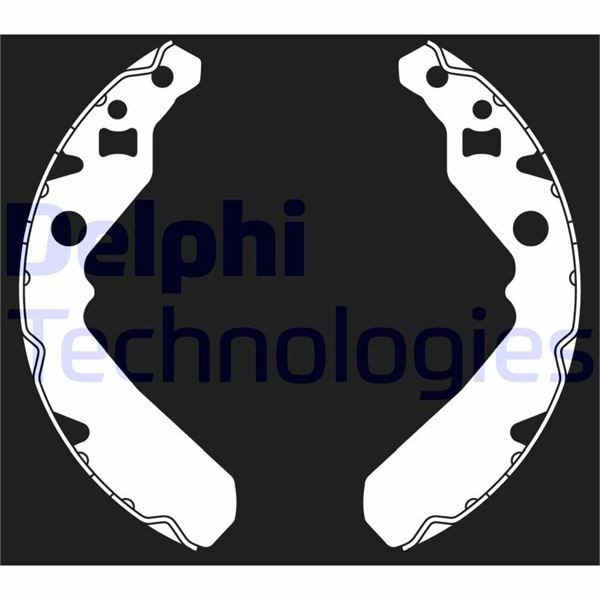 Daihatsu Cuore Arka Fren Pabucu DELPHI