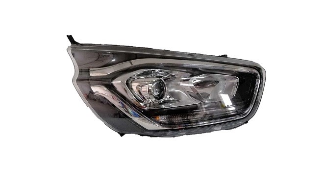 Ford Custom Ön Far Elektrik Motorlu Mercekli Gündüz LED'li Sağ TYC
