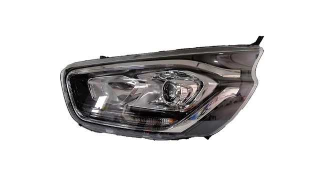 Ford Custom Ön Far Elektrik Motorlu Mercekli Gündüz LED'li Sol TYC