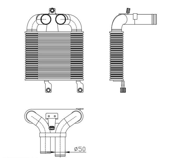 Isuzu D-Max Intercooler RADISEN