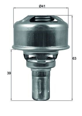 Dacia 1410 Saloon Termostat MAHLE