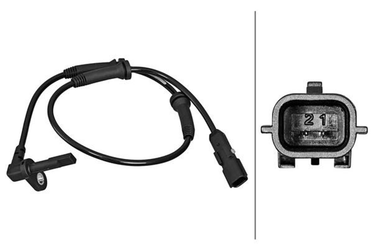 Abs Sensörü Ön Renault Express Symbol 3 Dacia Dokker Sandero 2 479104225R-479104822R-47910499